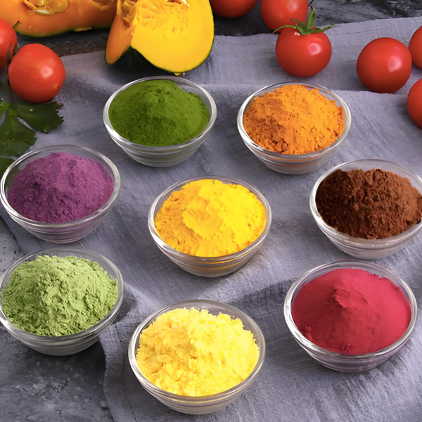 natural fruit and vegetable powders